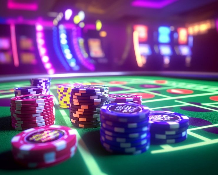 Dealer bermain roulette di studio mabosplay dengan bola dan roda yang jelas terlihat
